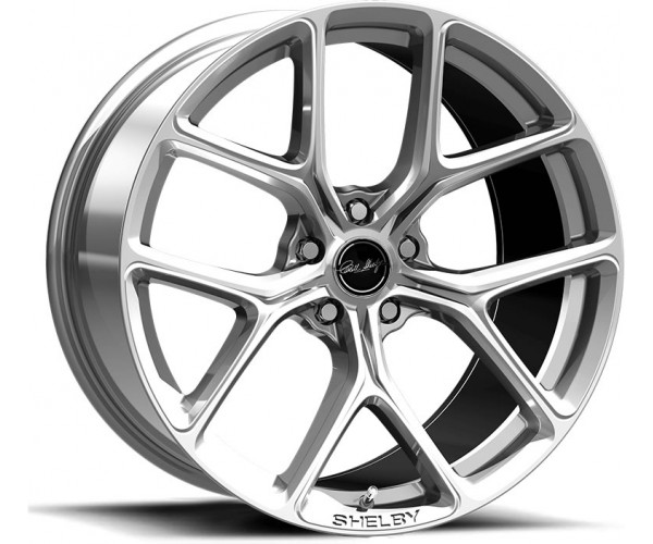 Carroll Shelby CS3 Wheel Gloss Silver 20'' x 11'' 2005-2026 Mustang GT/V6/EcoBoost + 2007-2014 GT500 rear 